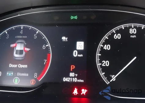 2022 Honda Accord Sport z USA, uszkodzony, nr VIN 1HGCV1F35NA098211